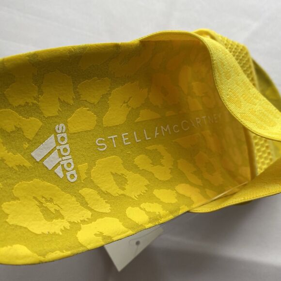 NWOB Adidas x Stella McCartney Vivid Yellow Stella-Lette Slide Sandals Size 8 - Picture 10 of 16